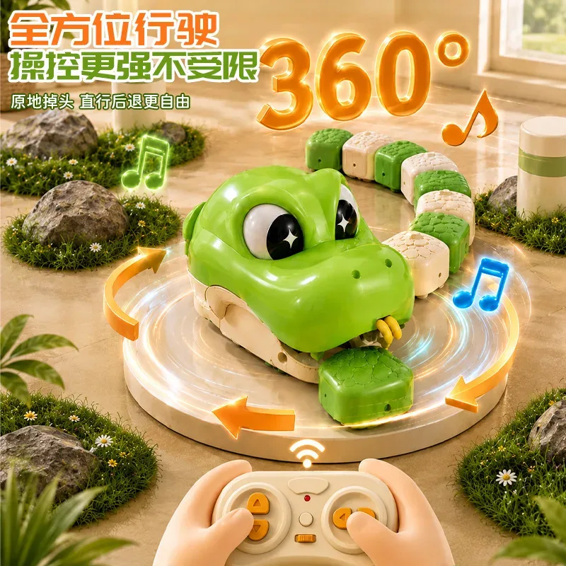 Remote-Control Magnetic Snake Battle Toy detail image 11