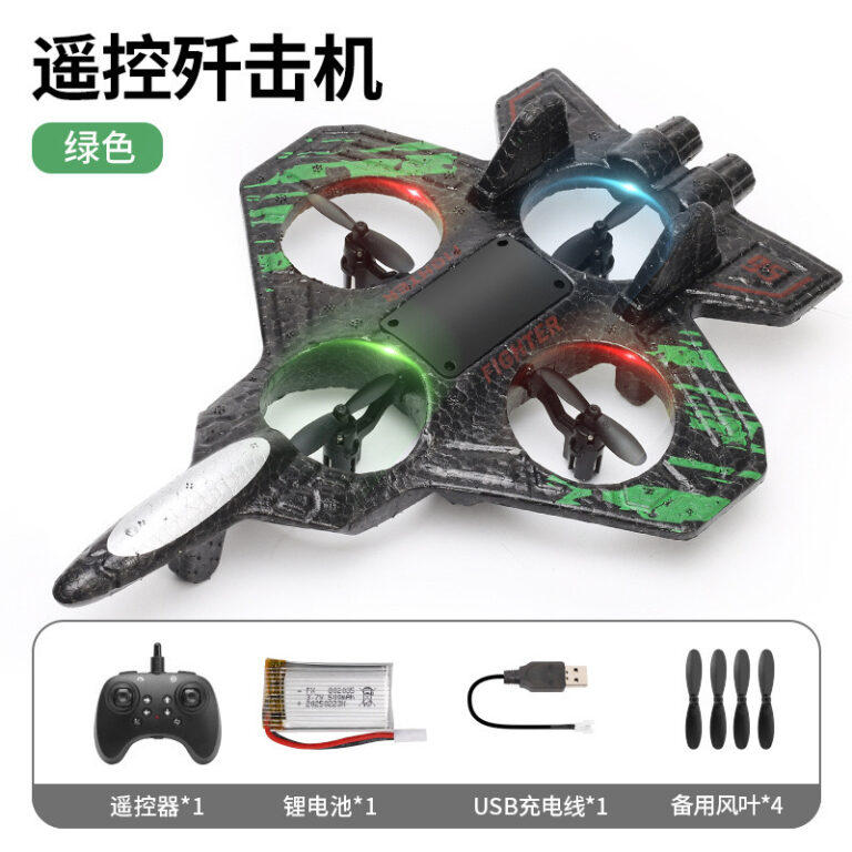 Foam Stunt RC Quadcopter Plane
