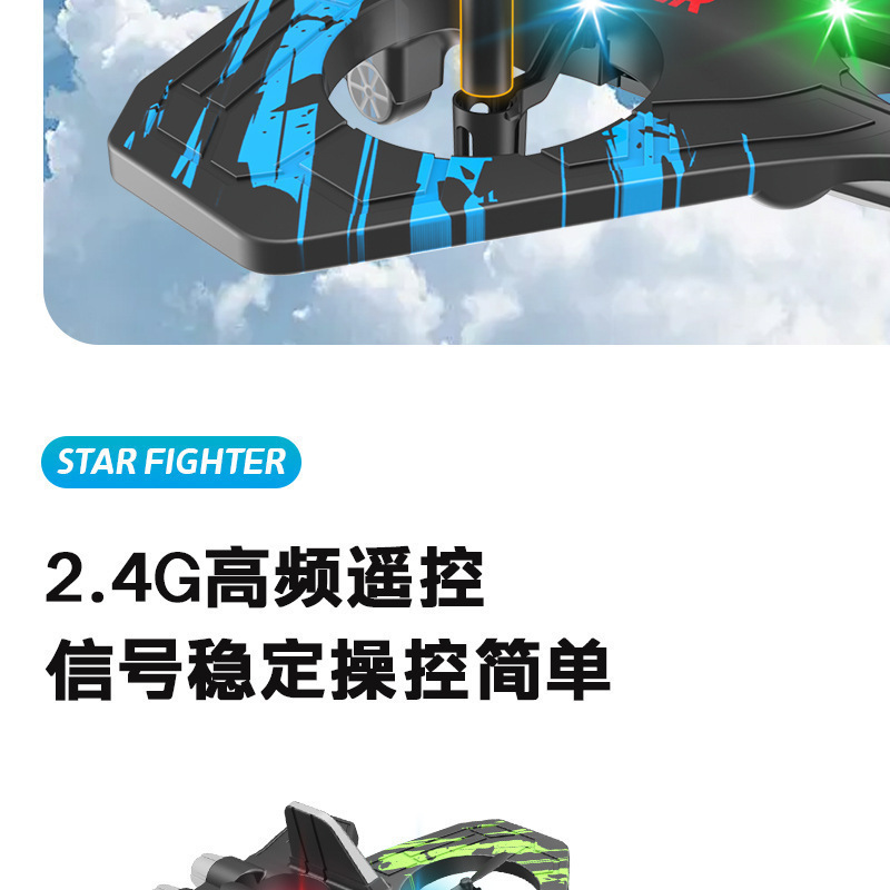 Foam Stunt RC Quadcopter Plane detail image 10
